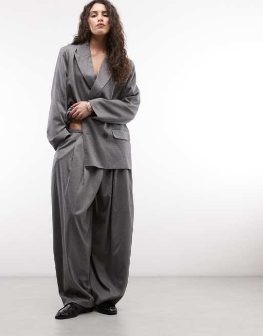 COLLUSION balloon leg trouser with tie waist, 3 of 5