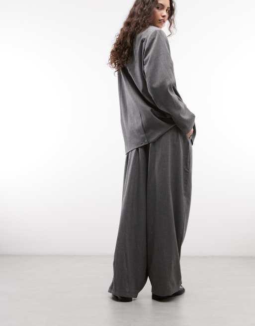 COLLUSION balloon leg trouser with tie waist, 5 of 5