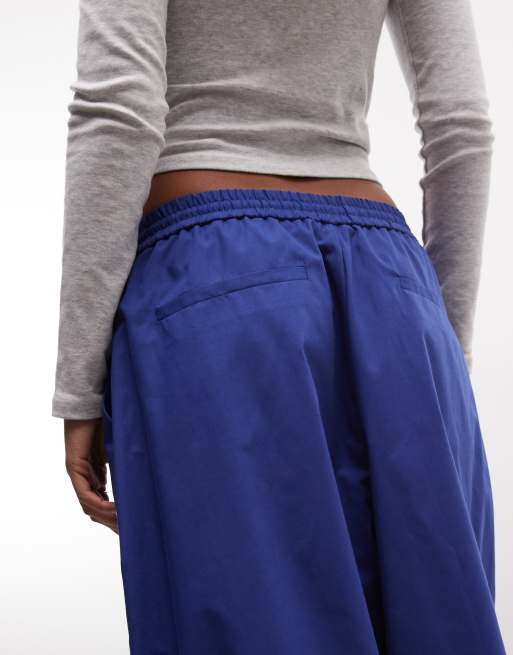COLLUSION balloon trouser in blue, 4 of 5