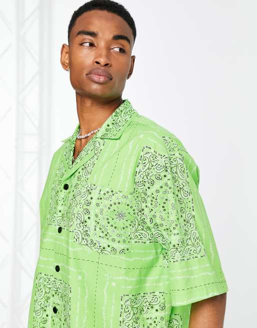 Green deals bandana shirt