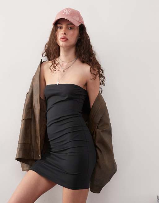 COLLUSION bandeau mini dress, 2 of 4