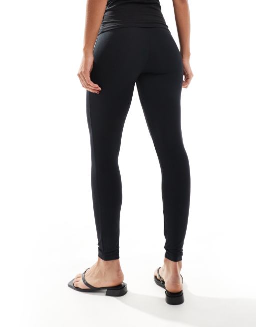 Plain black lululemon leggings online