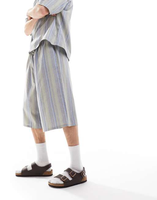 Baggy linen shorts shop