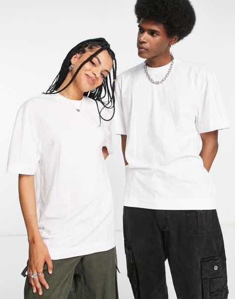 COLLUSION biały T-shirt unisex - view 1