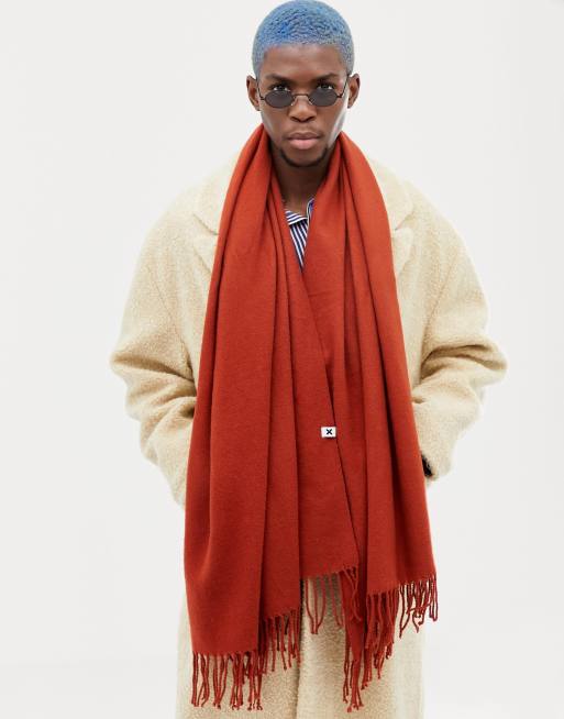 Rust scarf cheap