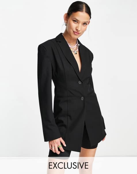 COLLUSION - Blazer ajusté - Noir - view 1