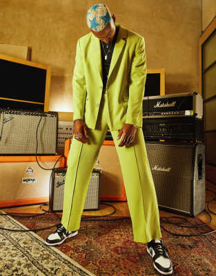Collusion Blazer In Green
