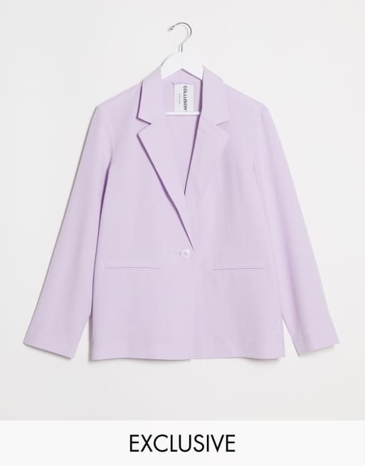 Asos on sale lilac blazer