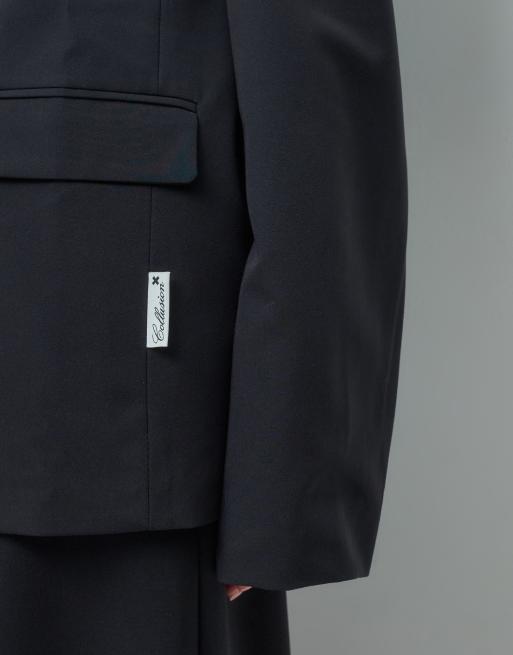 COLLUSION blazer oversize noir, 2 de 4