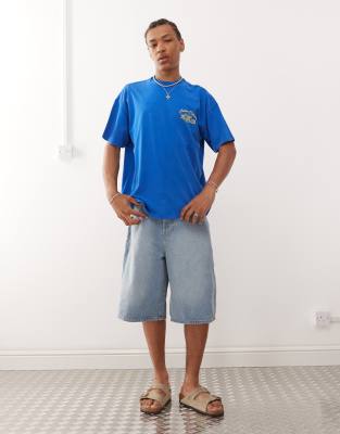 Collusion Blue T-shirt With Print