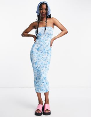 midi dress bandeau