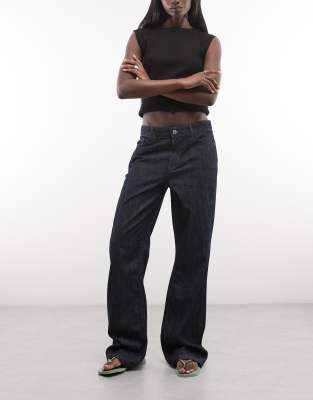 Collusion Bootcut Jeans In Black