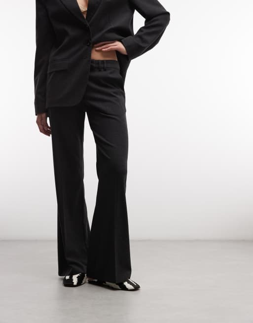 COLLUSION bootleg trouser in grey, 2 of 5