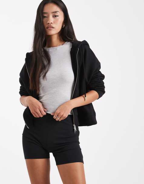 COLLUSION booty shorts in black - view 1