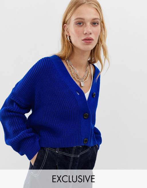 Boxy cropped clearance cardigan