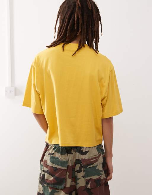 COLLUSION Boxy fIt-shirt in yellow