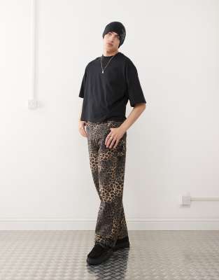 Collusion Boxy Relaxed T-shirt In Black