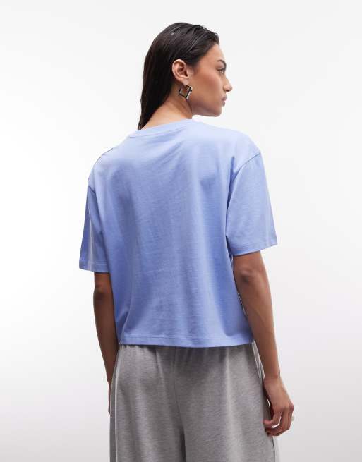 COLLUSION boxy short sleeve t-shirt in grape, 4 of 4