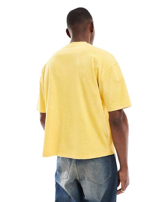 COLLUSION boxy skater fit T-shirt with photographic print in COLLUSION boxy skater fit T-shirt with photographic print in