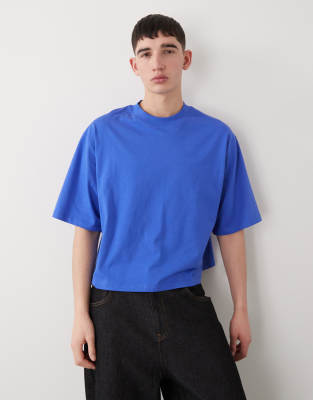 Collusion Boxy T-shirt In Blue