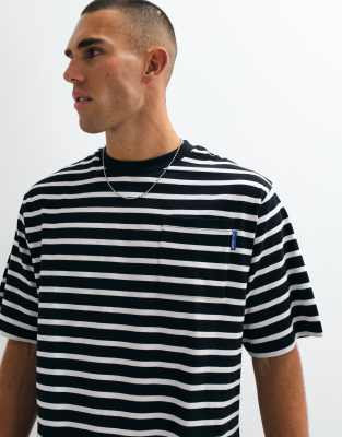 Collusion Boxy Tee In Multi