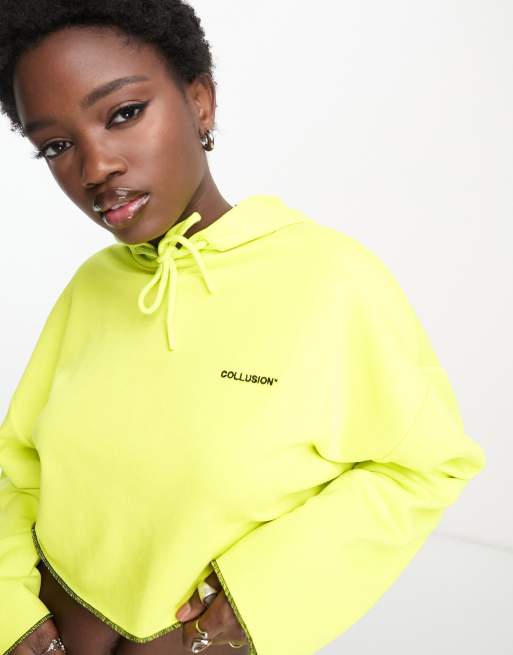 Asos cropped 2024 hoodie