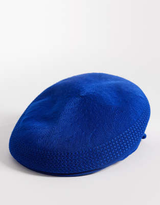 Collusion Branded Flat Cap In Blue