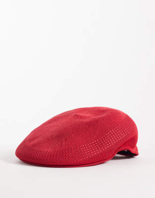 Collusion Branded Flat Cap In Red