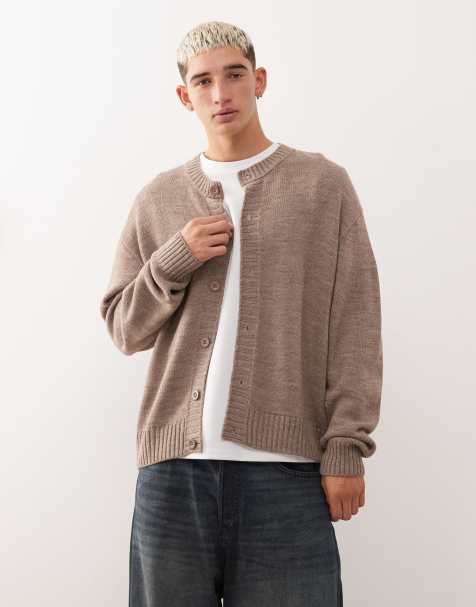 COLLUSION brown cardigan - view 1