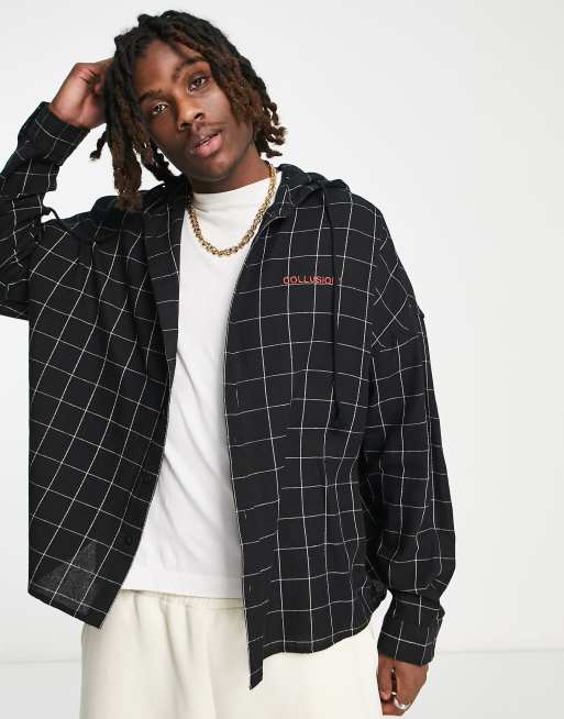 Hoodie cheap dress shirt