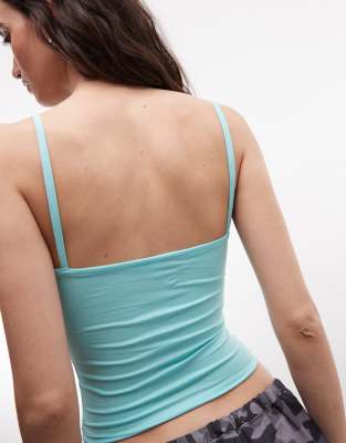 Collusion Cami Top In Blue