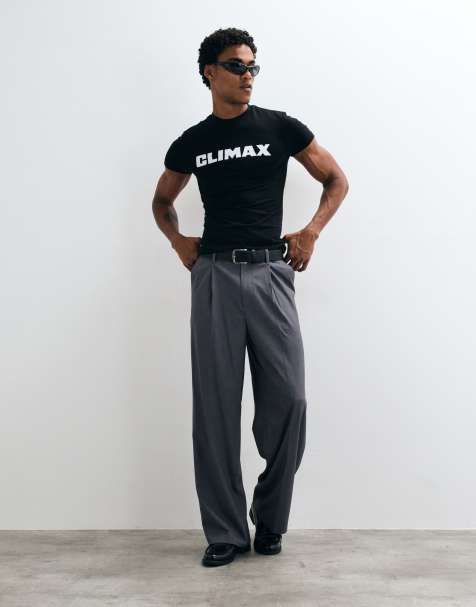 COLLUSION camiseta de corte corto climax en negro - view 1