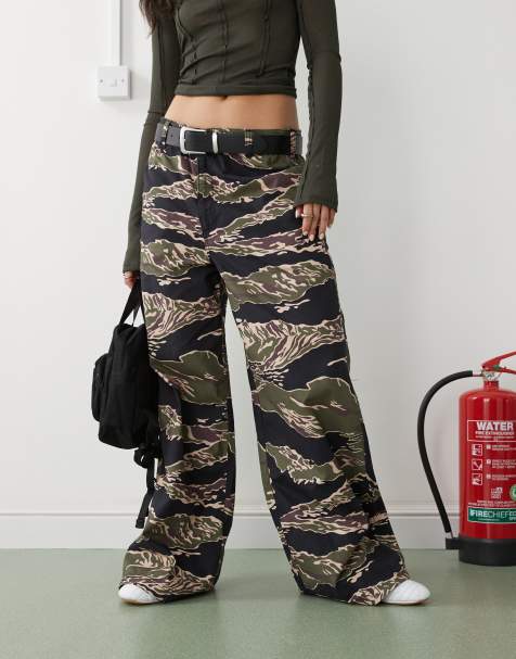 COLLUSION camo skate pant in multi - view 1