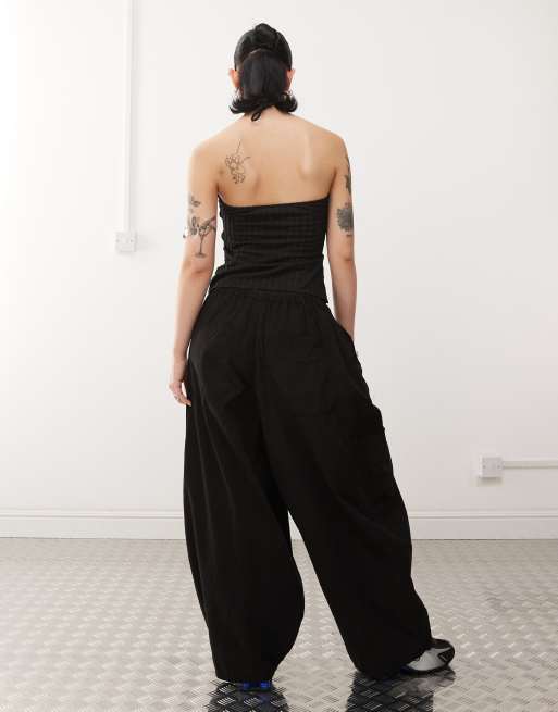 【KOOLOSET】leece Balloon Cargo Pants Koo - Balloon Cargo Pants [자체제작] - kooloset