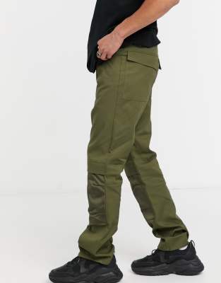 dark khaki cargo pants