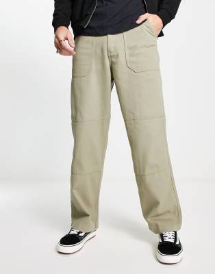 COLLUSION cargo pants in khaki-Neutral
