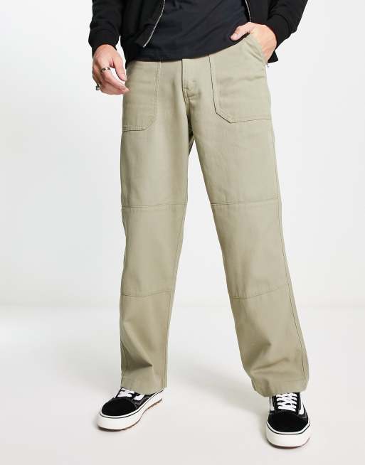 COLLUSION cargo pants in khaki