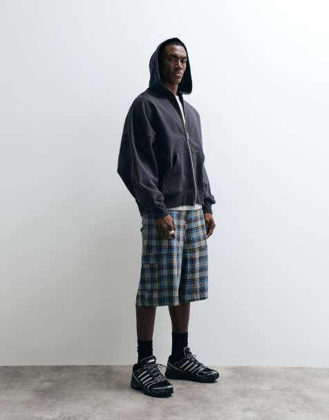 COLLUSION cargo short in mixed check - view 1