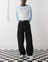 COLLUSION X004 balloon jeans in dirty wash - MBLUE | ASOS