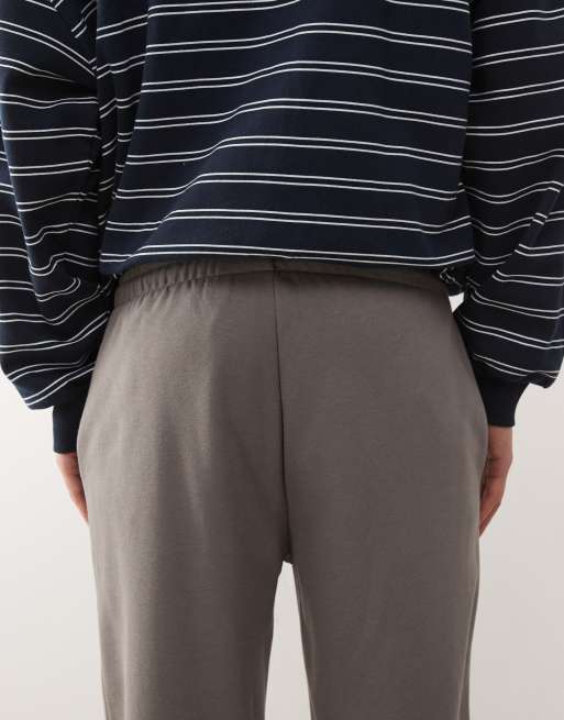 COLLUSION Charcoal gray cuffed sweatpants, 5 of 5