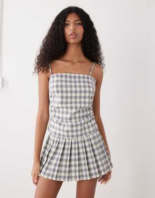 Collusion Check Mini Skirt - Part Of A Set-multi In Pattern