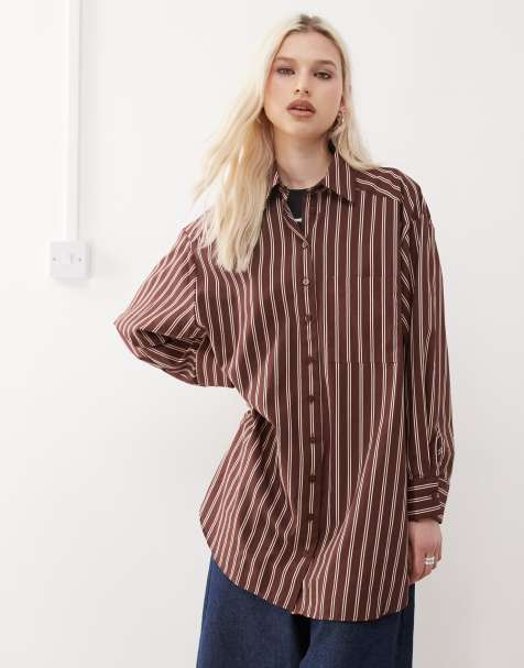 COLLUSION - Chemise oversize à rayures - view 1