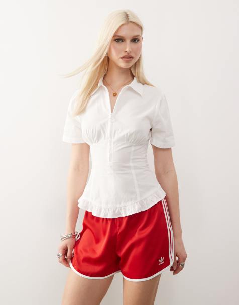 COLLUSION cinched waist shirt - view 1
