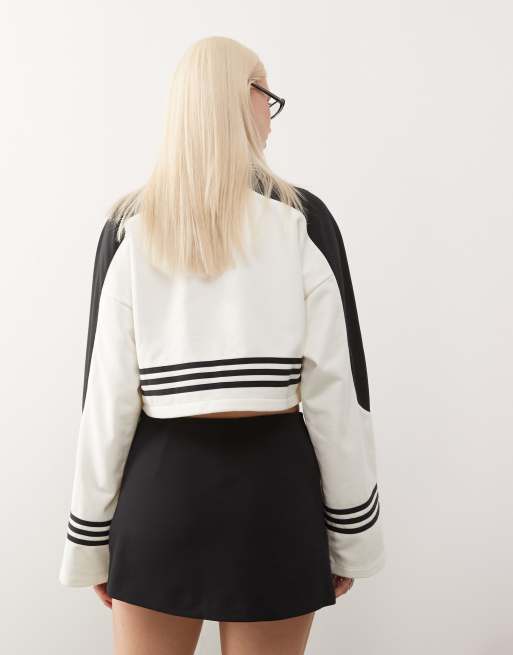 COLLUSION clean tailored mini skort in black, 4 of 5