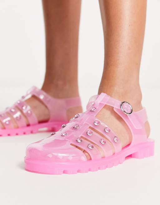 Asos cheap jelly shoes