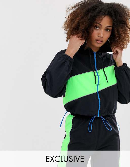 COLLUSION colour block track jacket | ASOS