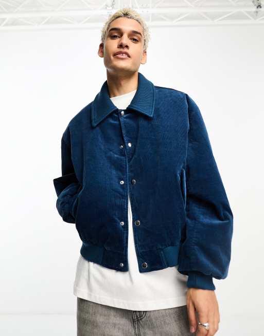 Blue harrington outlet jacket