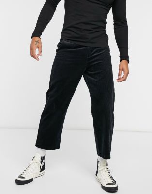 black skater pants