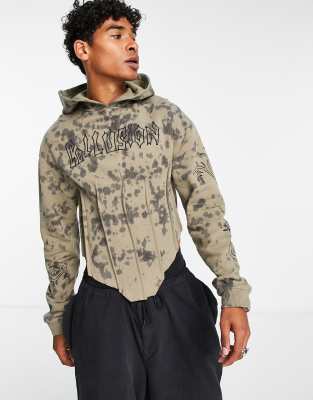 Collusion tie best sale dye hoodie