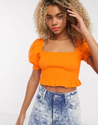 orange top asos